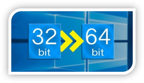 32 bit to 64 bit