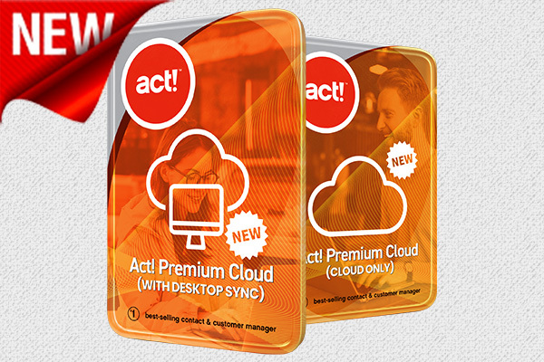 Act! Premium Cloud and Cloud with Sync Box Shot